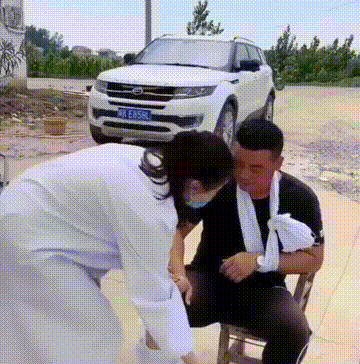 护士妹妹叫我不要着急，打点滴一会就好了